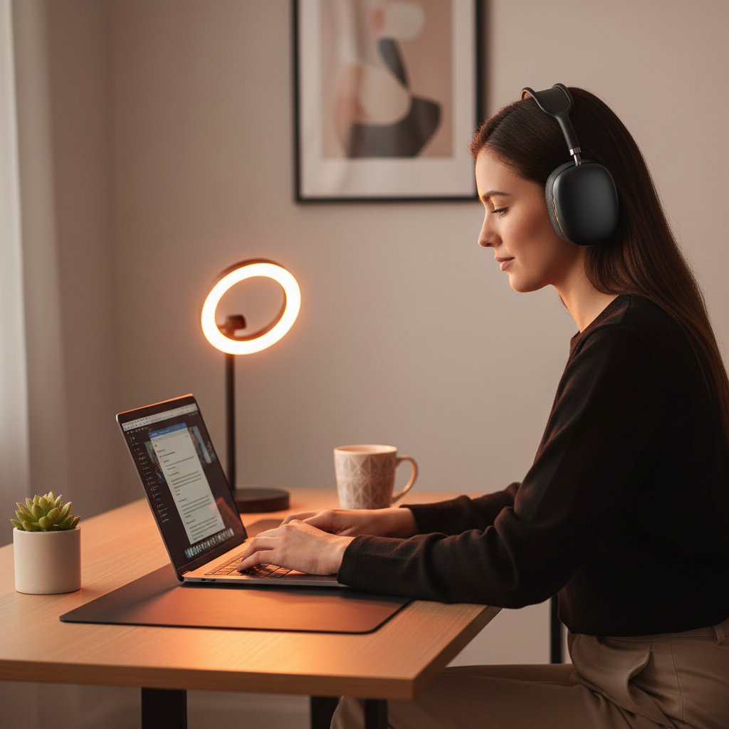 Wireless Bluetooth Headphones - Lifestyle Shot